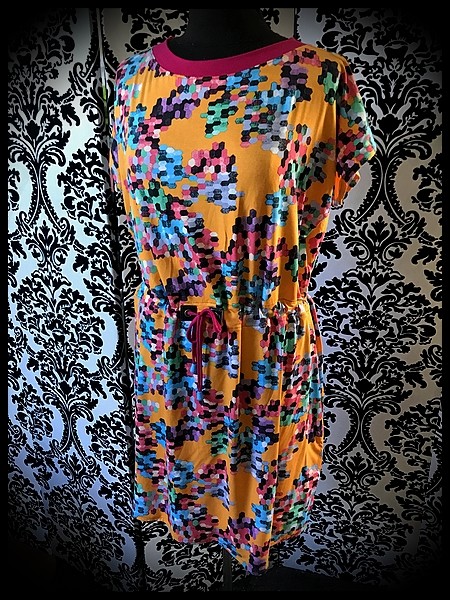 PLAID PINAFORE DRESS - Multicolored